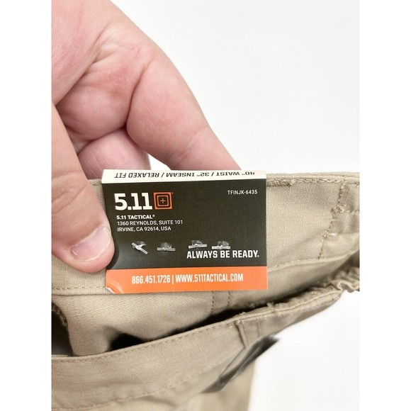 5.11 Tactical Men's Taclite Pro Lightweight Performance Pants, Style 74273(40x32 - Picture 6 of 11